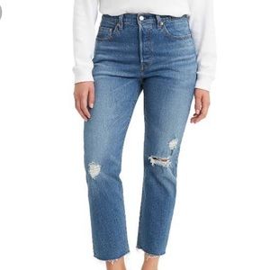 Levis 501 Cropped Jean